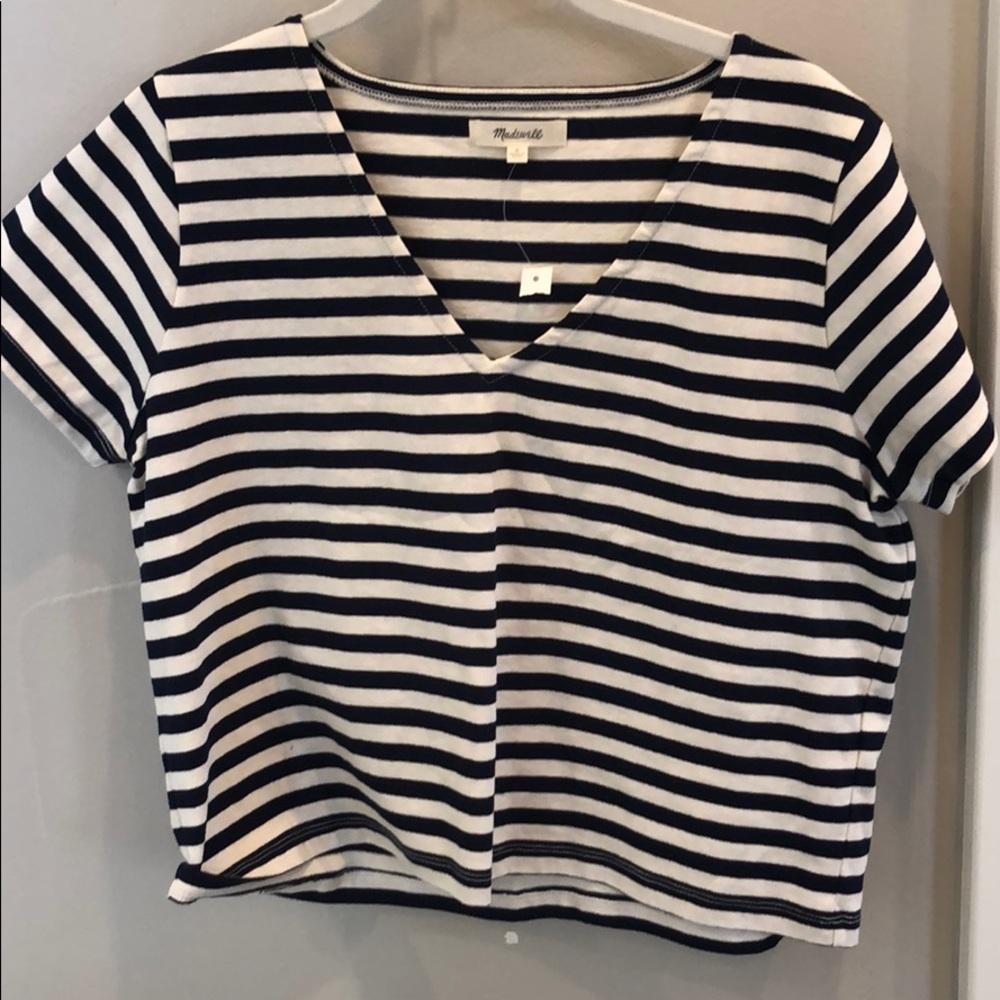 Madwell crop shirt